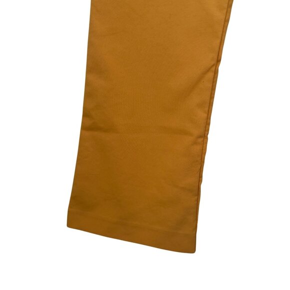 ZARA Mini Flare Tangerine Chino Pants 3067 542 Women’s Sz. L - Picture 7 of 9